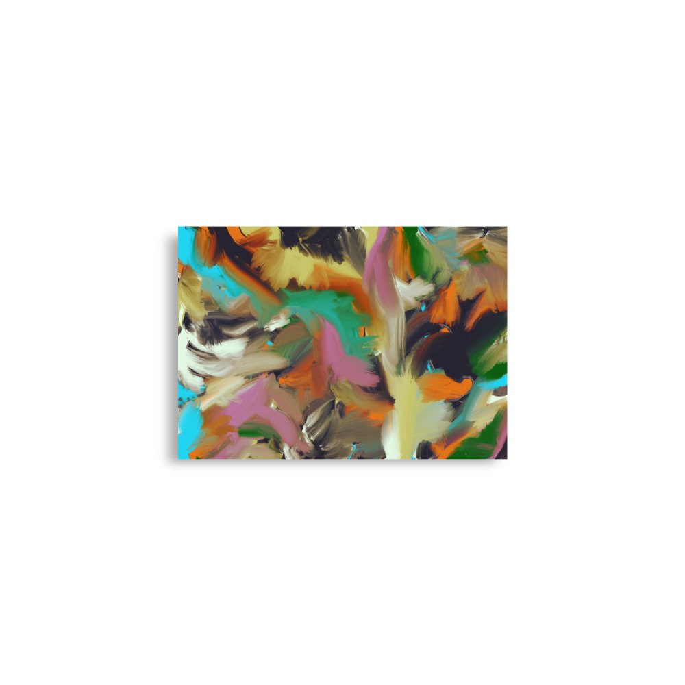 Hong Kong -Abstract Painting -Poster