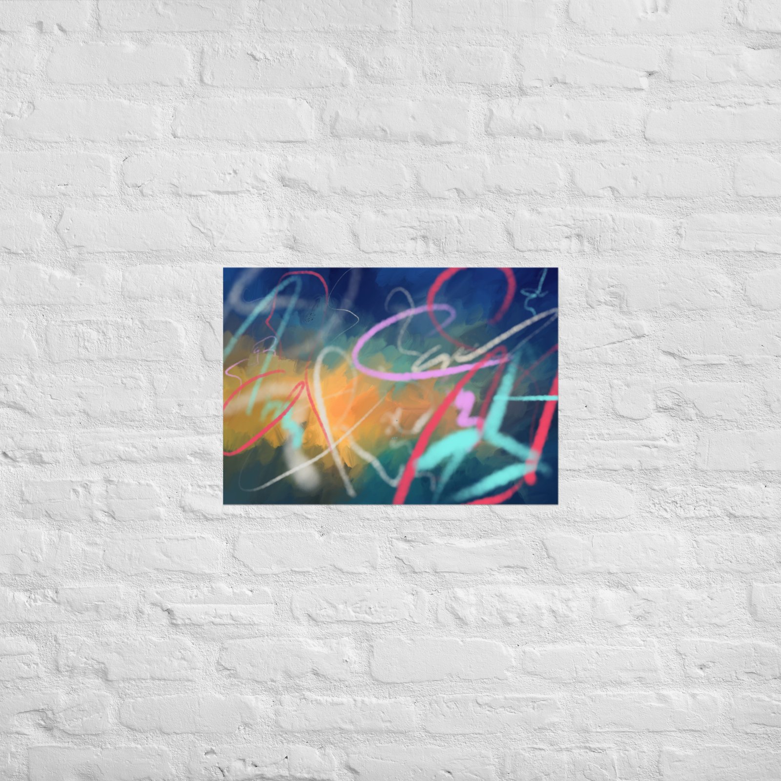 Energised -Abstract -Graffiti Art -Poster - Image 3
