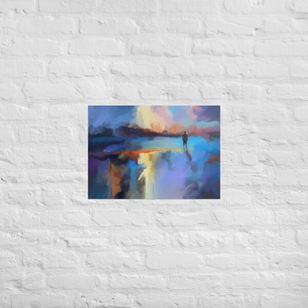 Finding Happiness -Abstract Painting -Poster - Image 3