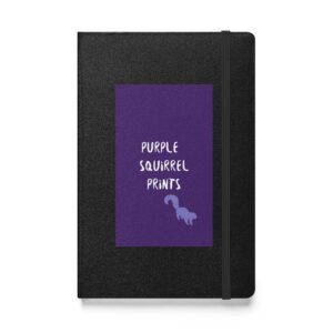 Hardcover bound notebook