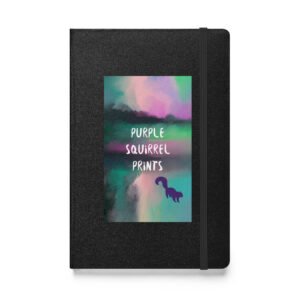 Hardcover bound notebook