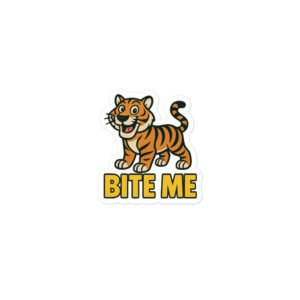 tiger Bubble-free stickers