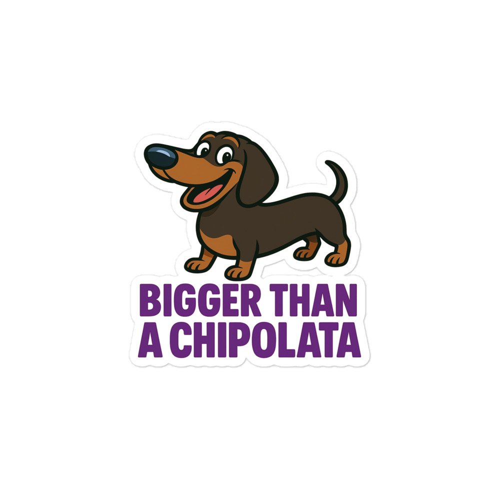 sausage dog Bubble-free stickers - Image 2