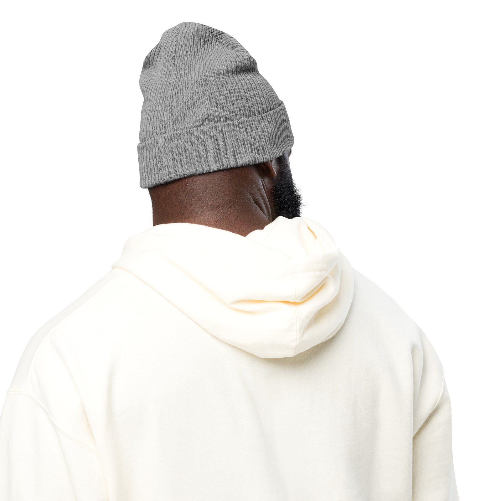 Organic ribbed beanie - Image 12