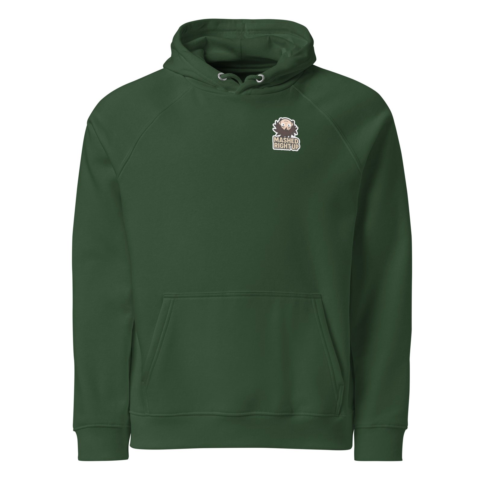 Unisex eco raglan hoodie - Image 9