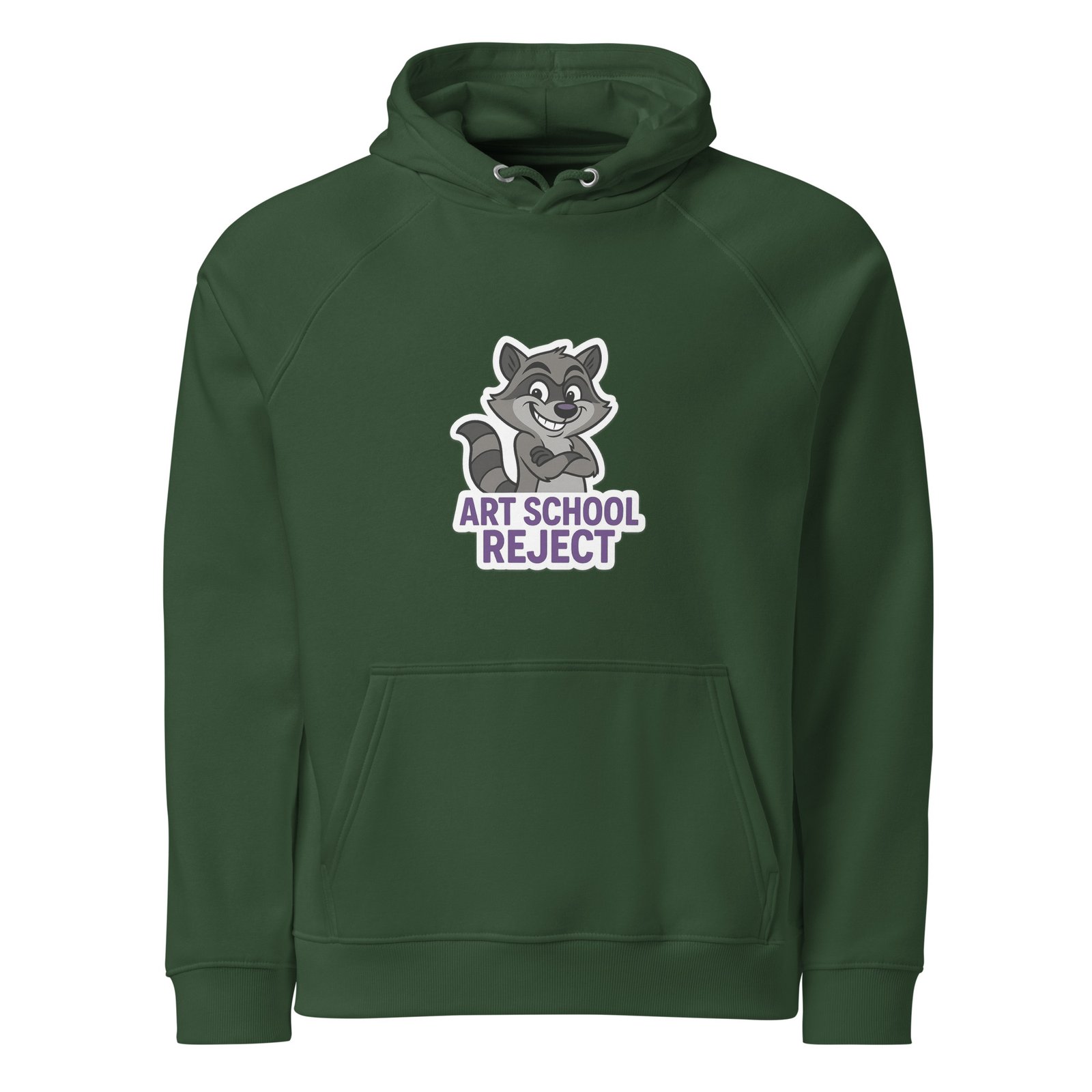 Unisex eco raglan hoodie - Image 13