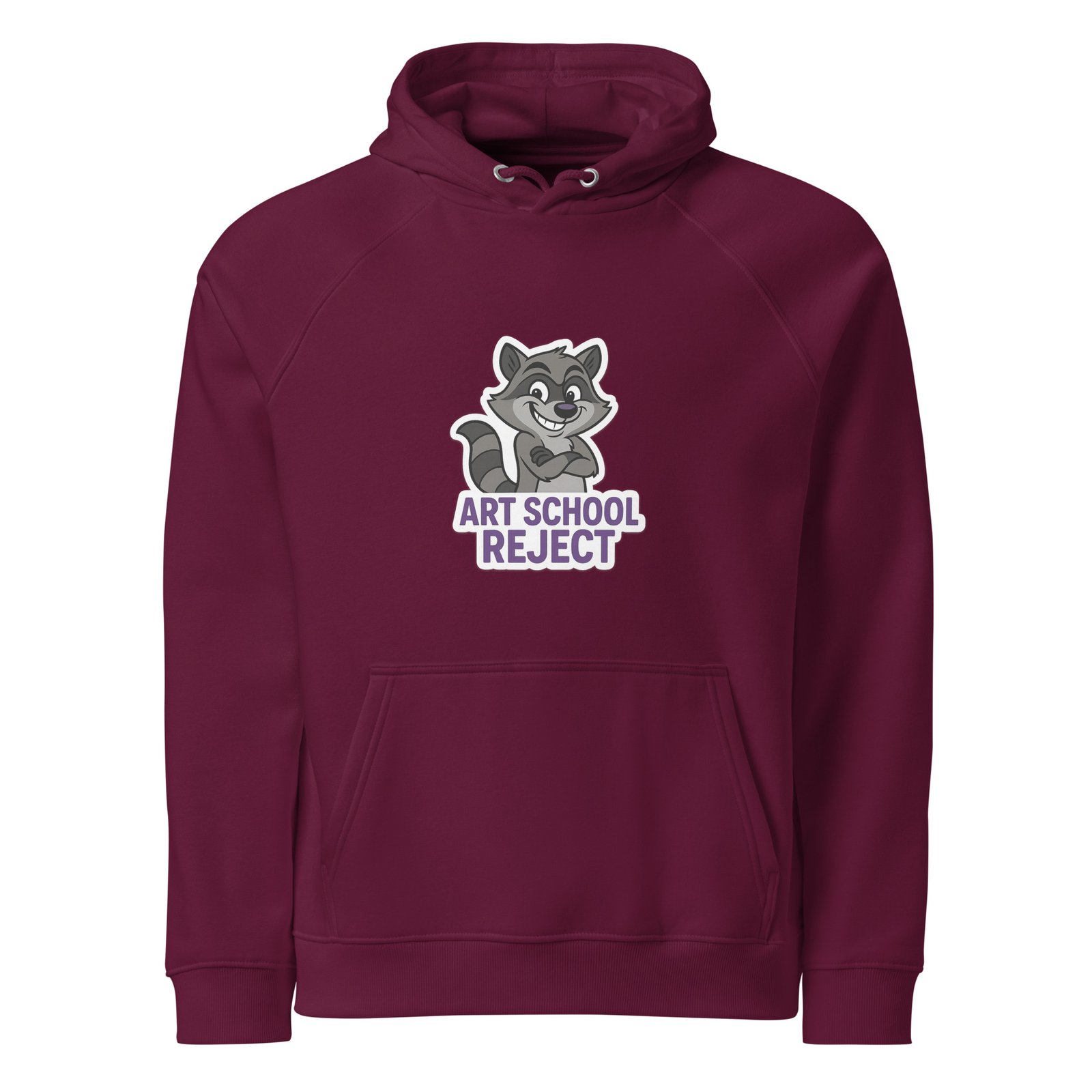Unisex eco raglan hoodie - Image 5