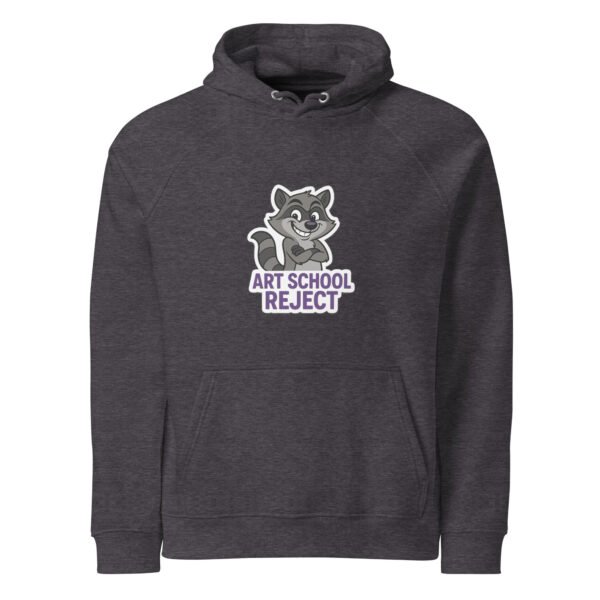 Unisex eco raglan hoodie - Image 9