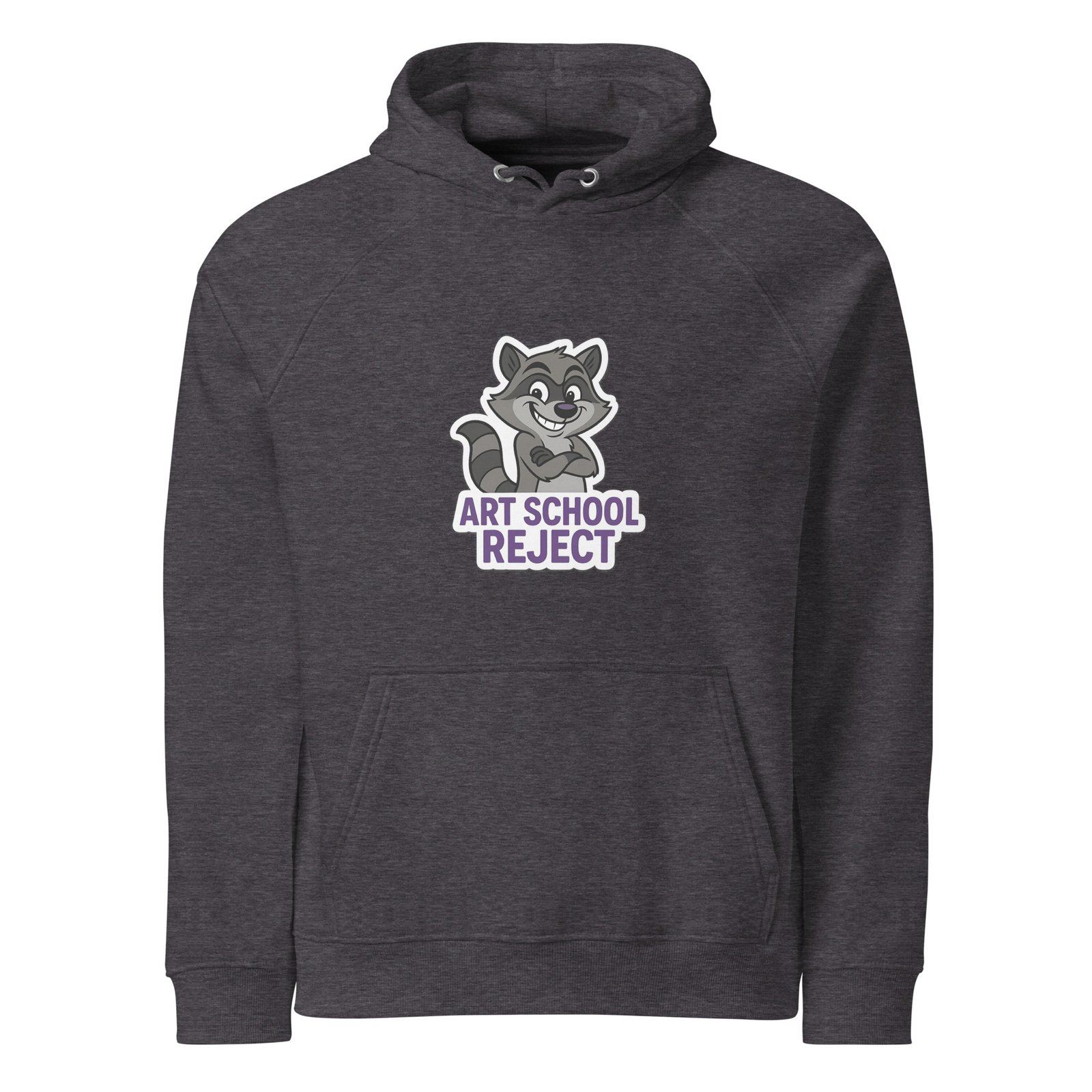 Unisex eco raglan hoodie - Image 9