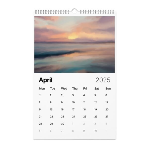 Beach and Seascapes Wall calendar (2025) - Image 18