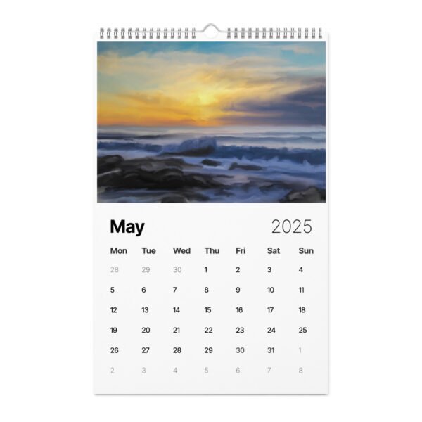 Beach and Seascapes Wall calendar (2025) - Image 19