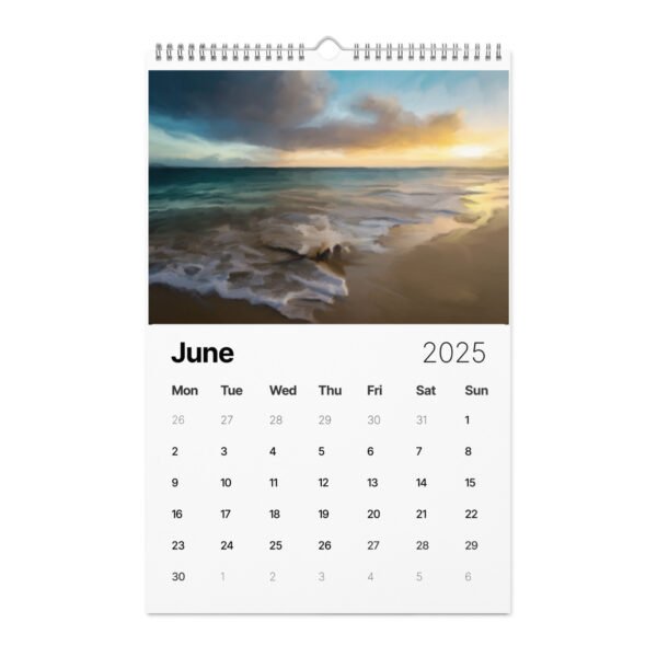 Beach and Seascapes Wall calendar (2025) - Image 20