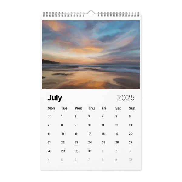 Beach and Seascapes Wall calendar (2025) - Image 21