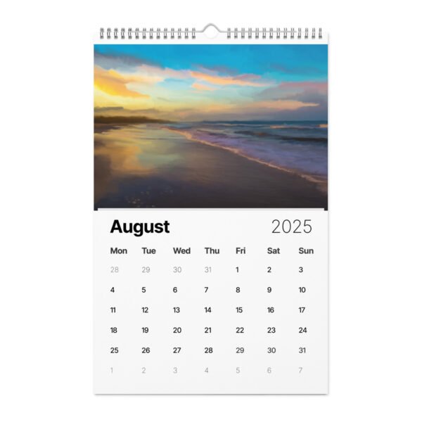 Beach and Seascapes Wall calendar (2025) - Image 22