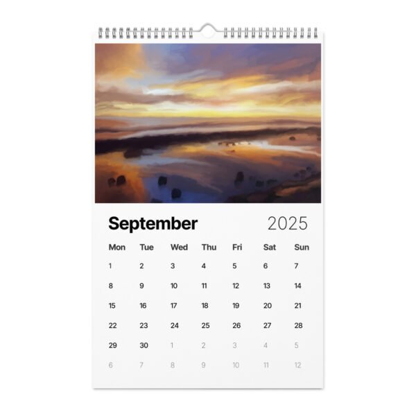 Beach and Seascapes Wall calendar (2025) - Image 23