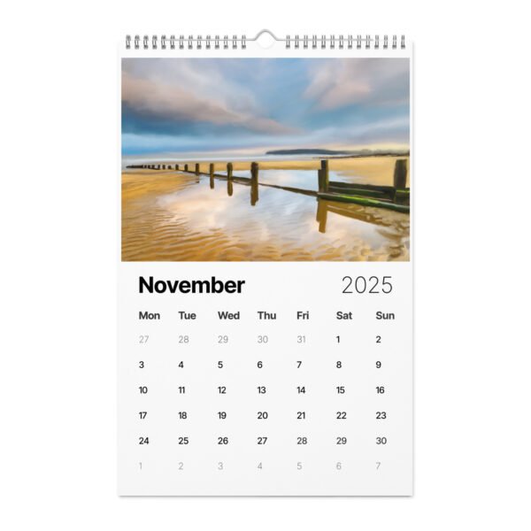 Beach and Seascapes Wall calendar (2025) - Image 25
