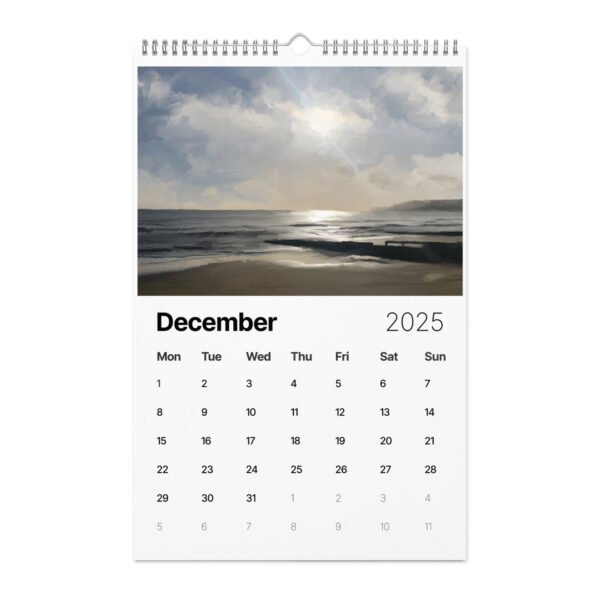 Beach and Seascapes Wall calendar (2025) - Image 26