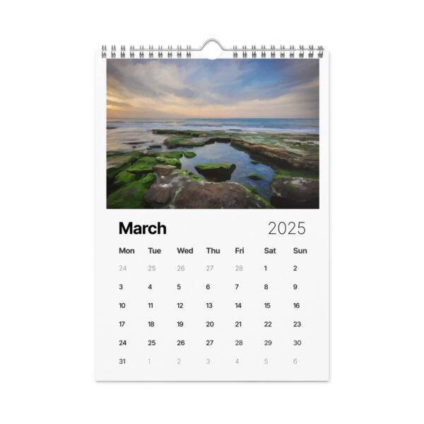 Beach and Seascapes Wall calendar (2025) - Image 4