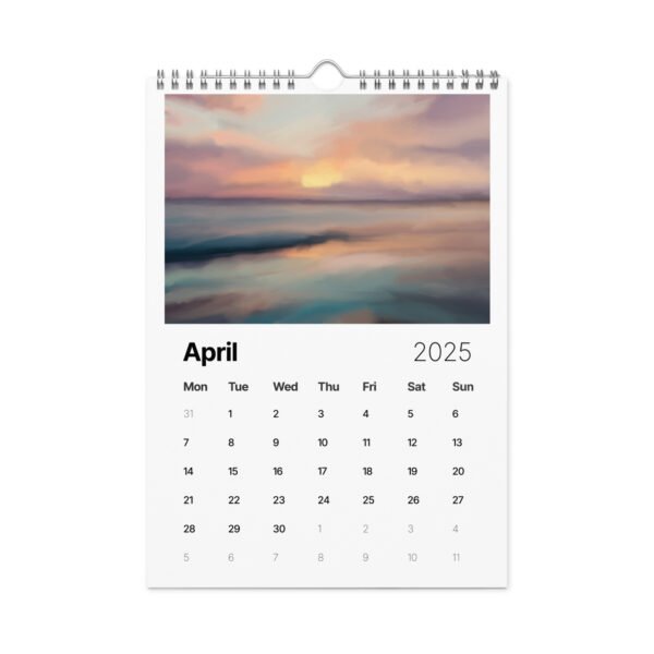 Beach and Seascapes Wall calendar (2025) - Image 5