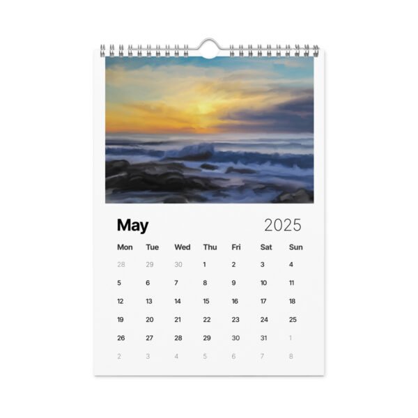 Beach and Seascapes Wall calendar (2025) - Image 6