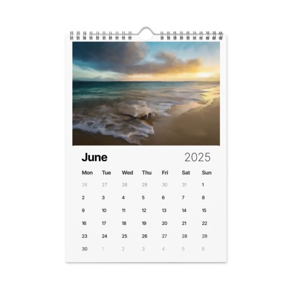 Beach and Seascapes Wall calendar (2025) - Image 7