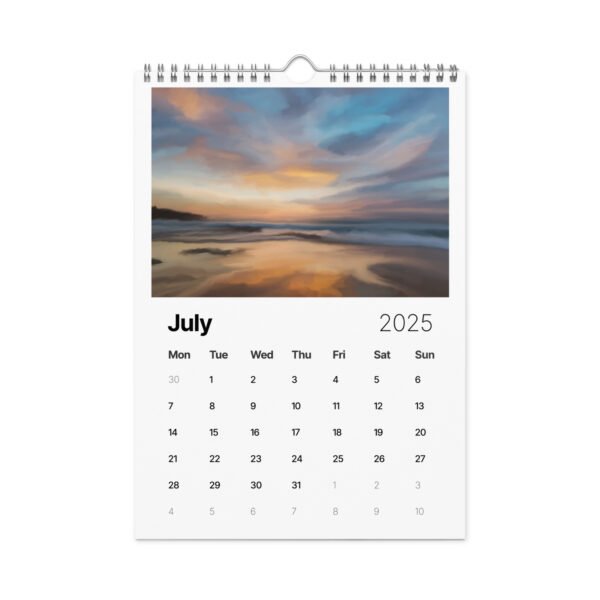 Beach and Seascapes Wall calendar (2025) - Image 8