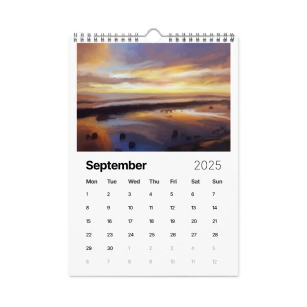 Beach and Seascapes Wall calendar (2025) - Image 10