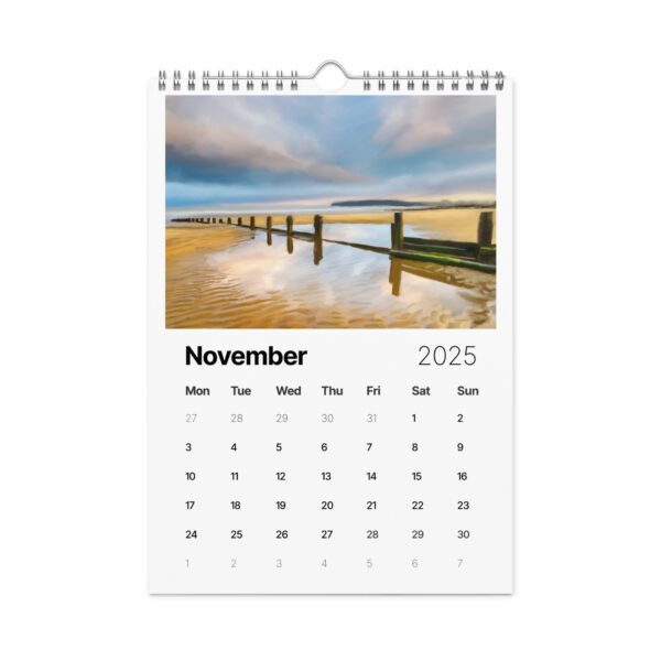 Beach and Seascapes Wall calendar (2025) - Image 12