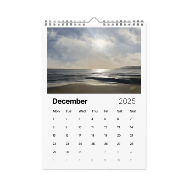 Beach and Seascapes Wall calendar (2025) - Image 13