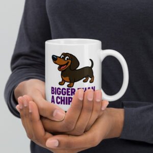 sausage dog mug
