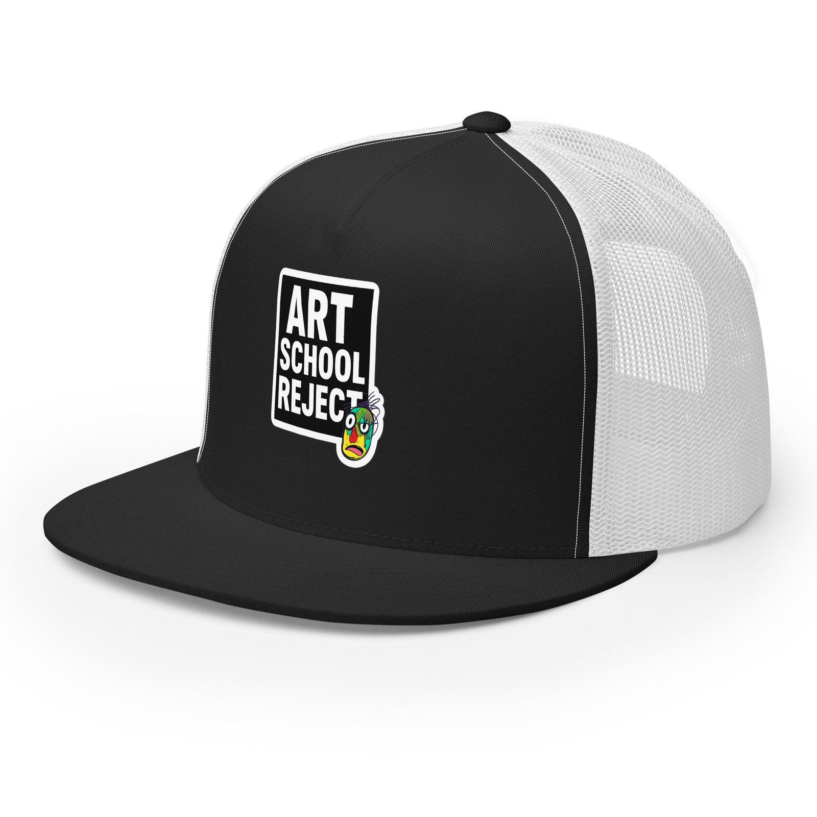 Art school reject Trucker Cap / Hat - Image 4