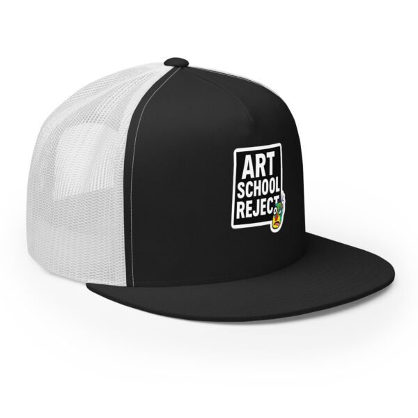 Art school reject Trucker Cap / Hat - Image 6