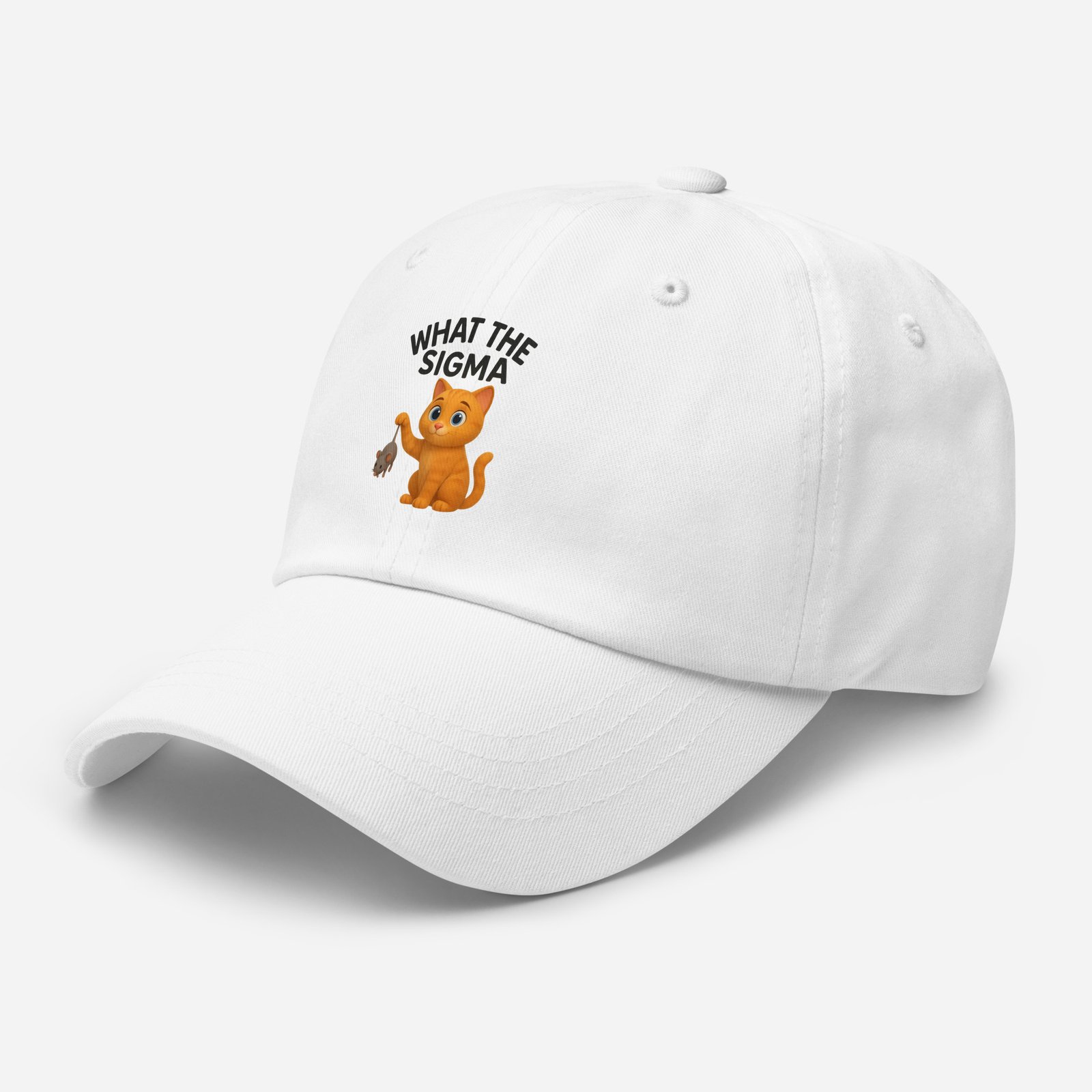 What the sigma / women's baseball Cap - Image 5