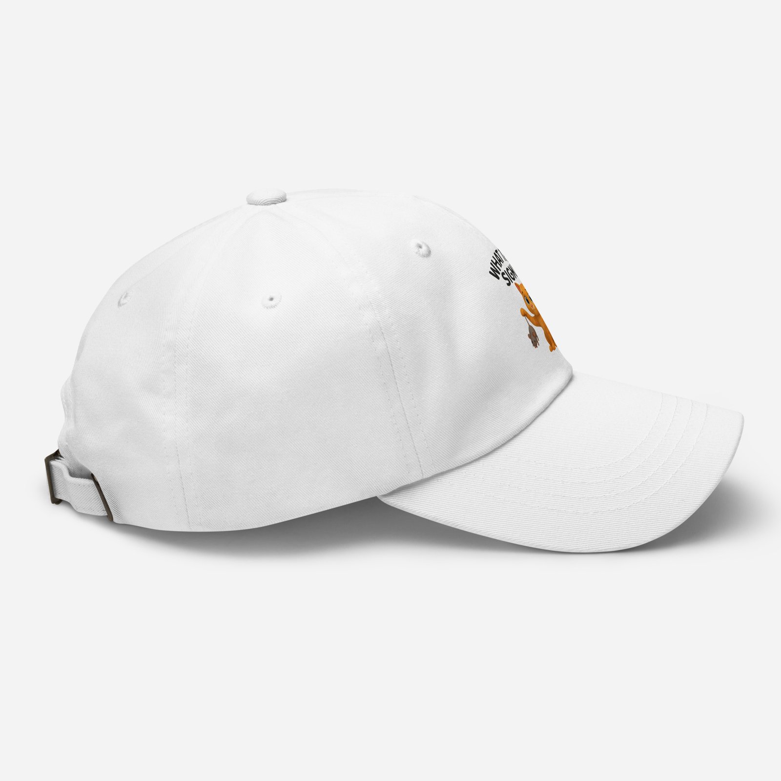 What the sigma / women's baseball Cap - Image 8