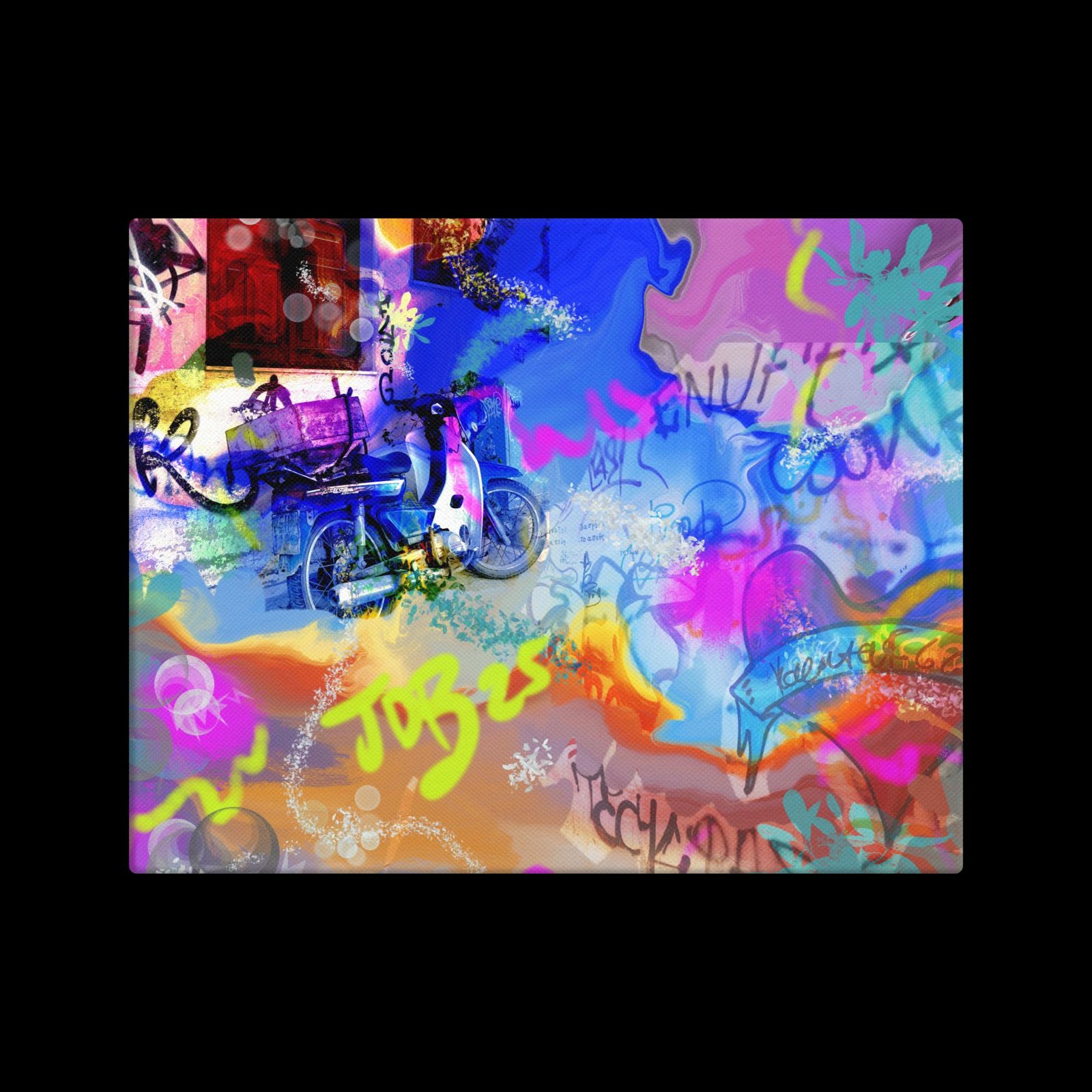 Graffiti Canvas Print - Image 26