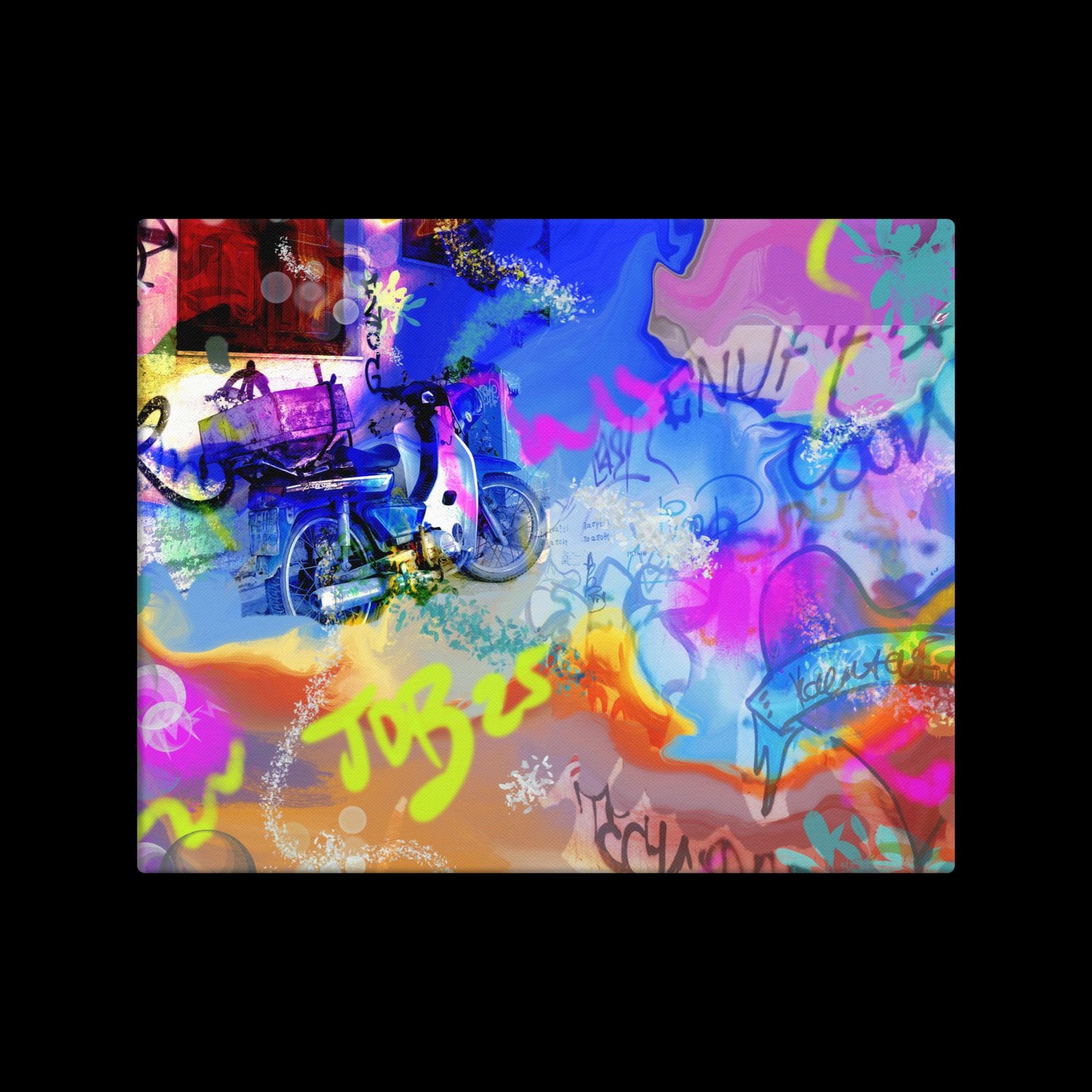Graffiti Canvas Print - Image 2