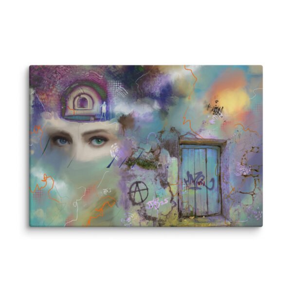 The vision Canvas print/ unique Abstract painting - Image 7