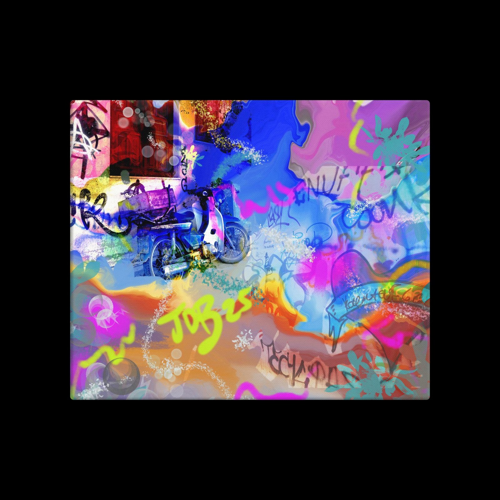 Graffiti Canvas Print - Image 18