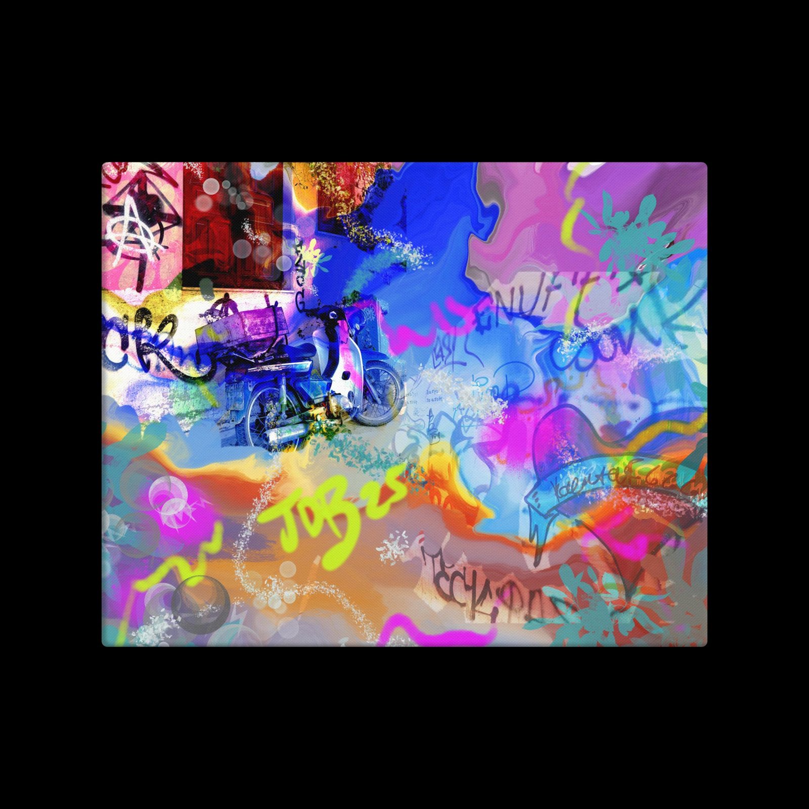 Graffiti Canvas Print - Image 15