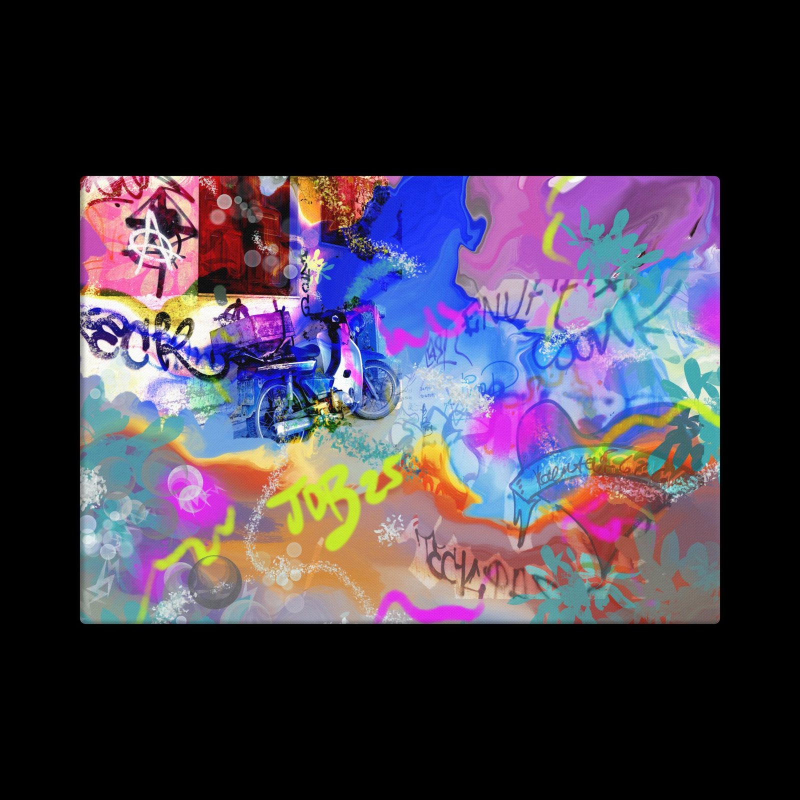 Graffiti Canvas Print - Image 11
