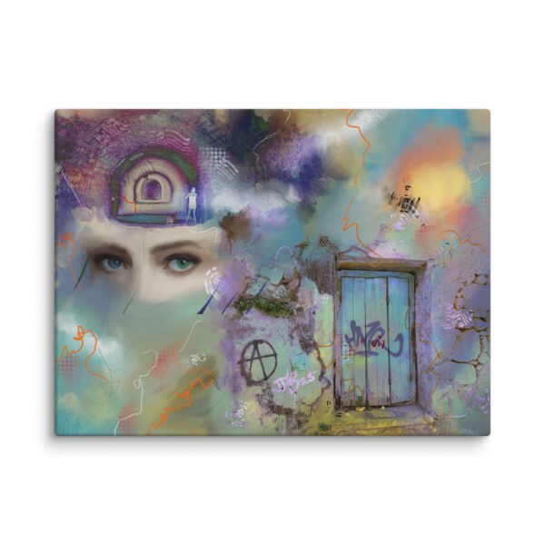 The vision Canvas print/ unique Abstract painting - Image 15