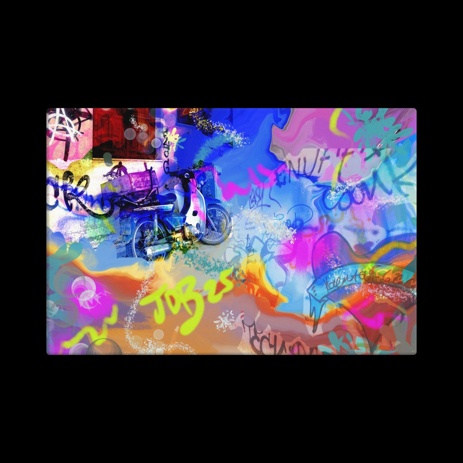 Graffiti Canvas Print - Image 7