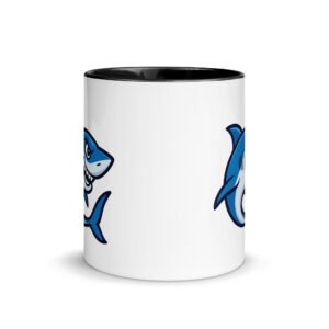 Shark Mug with Color Inside