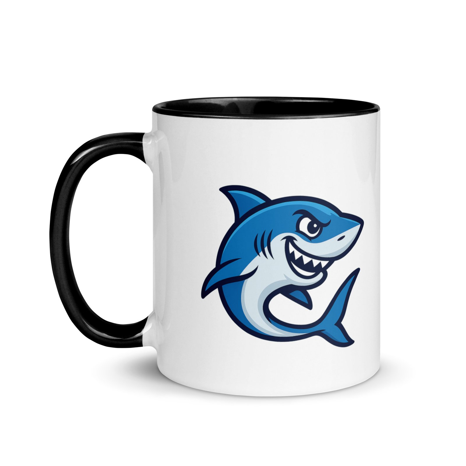 Shark Mug with Color Inside - Image 3
