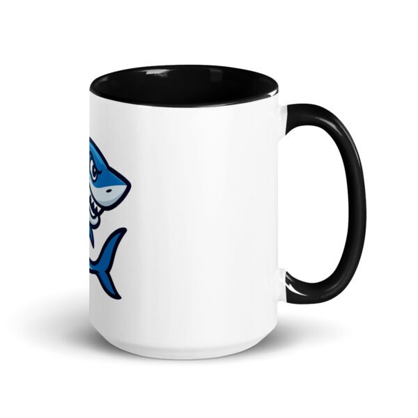 Shark Mug with Color Inside - Image 4